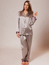 Image result for Silk Silky Pajamas