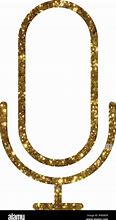 Image result for Gold Glitter Mic Clip Art