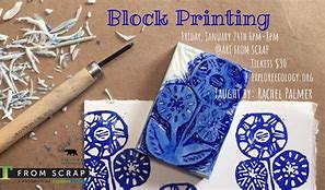 Image result for Block Printing Cards