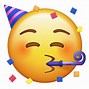 Image result for Dum Emoji with Party Hat