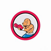 Image result for Dog Boxing Cartoon