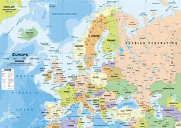 Image result for Show Me a Map of Europe