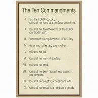 Image result for The Ten Commands