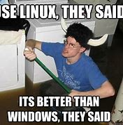 Image result for Linux vs Windows Meme