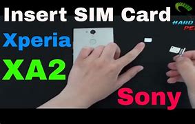 Image result for Sony Xperia XA2 Sim Slot