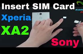 Image result for Sony Xperia XA2 Sim Slot
