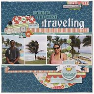 Image result for Travel Scrapbook Page Ideas