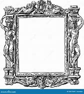 Image result for Baroque Frame Drawing
