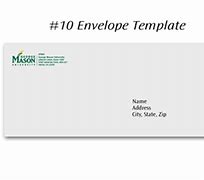 Image result for Envelope 10 Layout