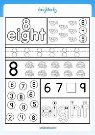 Image result for Numeral 8 for Kids
