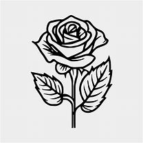 Image result for 3 Roses Clip Art Black and White