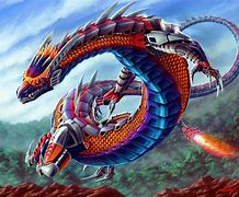 Image result for Robot Dragon Drawing