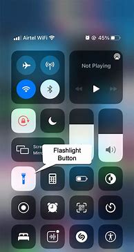 Image result for iPhone Flashlight Circle Icon