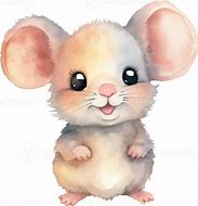 Image result for Cute Mouse Watercolor Transparent Cartoon