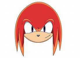 Image result for Knuckles the Echidna Mad Face Outline SVG