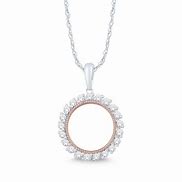 Image result for Round Diamond Pendant