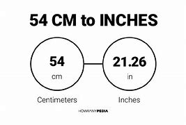Image result for 54 Inches to Cm