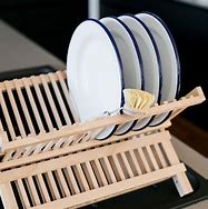 Image result for Wood Dish Drying Rack