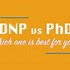 Image result for DNP Vs. PhD