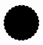 Image result for Free Scaloped Circle SVG
