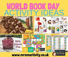 Image result for World Book Day Creative Activities