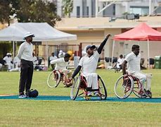 Image result for Wheelchair Cricket