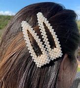 Image result for Snap Hair Clips Pearl