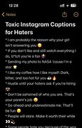 Image result for Toxic Instagram Captions