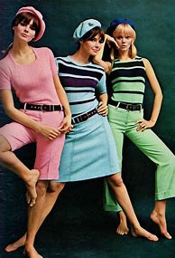 Image result for 1960s Girls Fashion