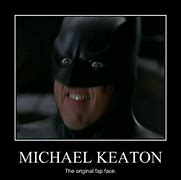 Image result for Keaton Batman Meme