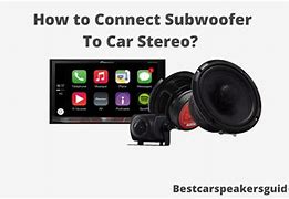 Image result for JVC Car Stereo Subwoofer Connectio