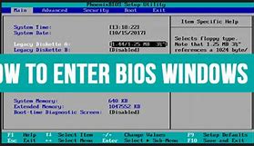Image result for Open BIOS Windows 10