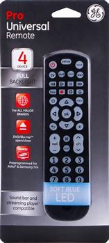 Image result for GE Universal Remote Manual 7252 6 Device