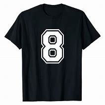 Image result for Football Shirt with Number 8