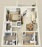 Image result for 650 Square Foot 2 Bedroom Flat