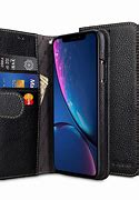 Image result for Leather Wallet Case for iPhone XR