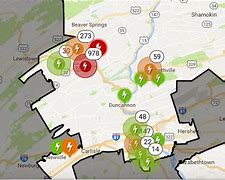 Image result for ppl energy outages maps harrisburg pennsylvania