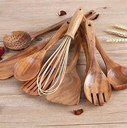 Image result for Wood Kitchen Utensils