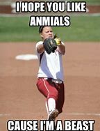 Image result for Softball vs Baseball Memes