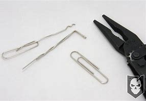 Image result for Paperclip Lock Pick