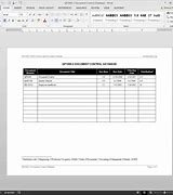Image result for ISO 9001 Revision Template