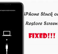 Image result for After Update On iPhone 7 Screen Stuck On Support Apple iPhone Restore Screen