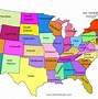 Image result for United States Map with Names Printable