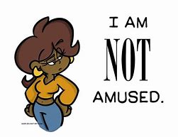 Image result for Not Amused Cartoon Face