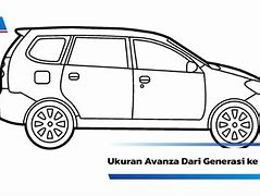 Image result for Dimensi Avanza