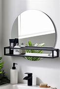Image result for Bathroom Mirrors with Shelves