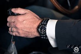 Image result for Omega Watch On Wrist Bond