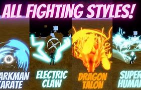 Image result for All the Fighting Styles