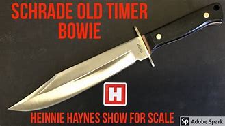 Image result for Schrade Old Timer Bowie Knives