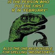 Image result for Spelling February Meme